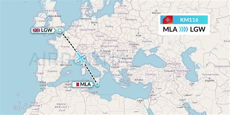 km 116 malta flight status.